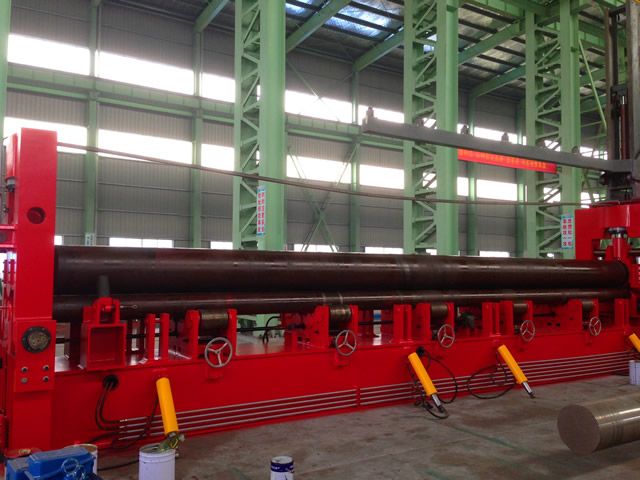 10&times;9500掛車(chē)專(zhuān)用卷板機(jī)